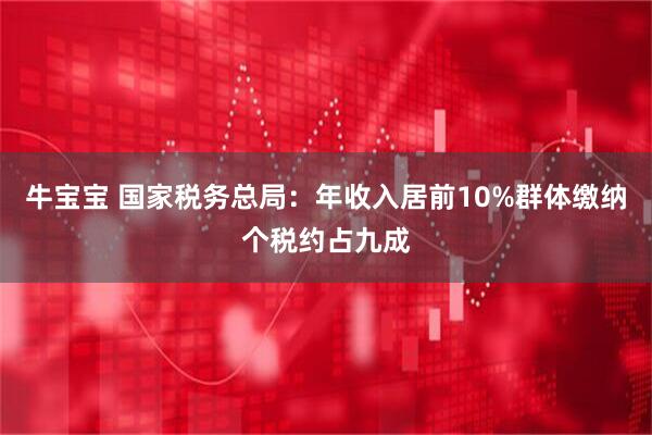 牛宝宝 国家税务总局：年收入居前10%群体缴纳个税约占九成