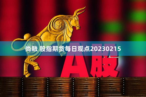 尚融 股指期货每日观点20230215